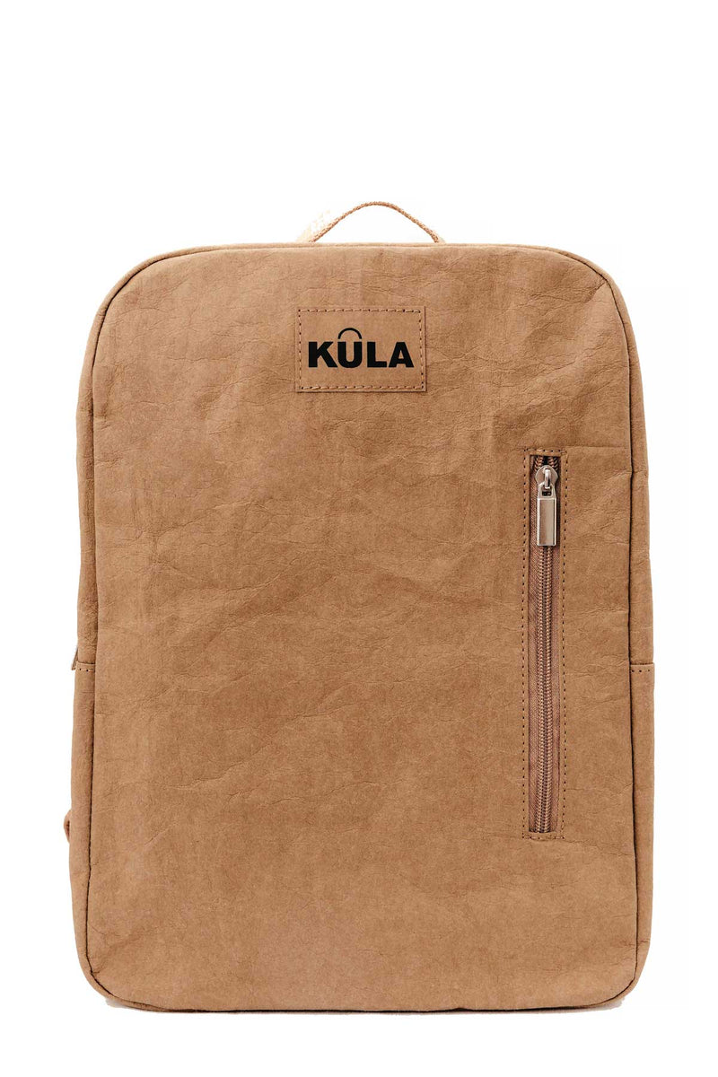 Orchardfield Vegan Backpack by Kula #color_brown